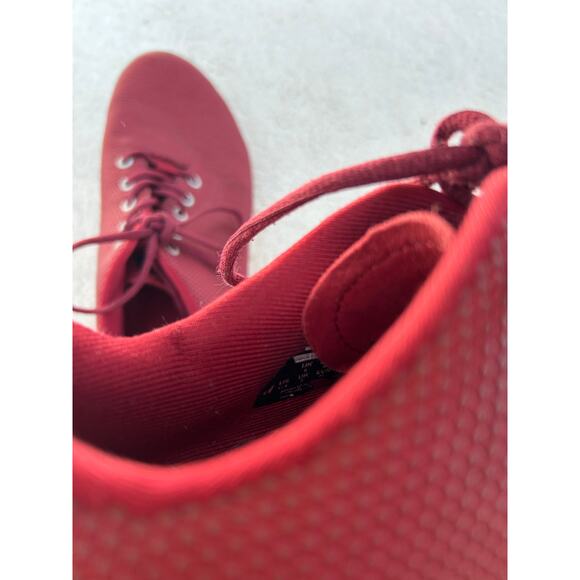 NOBULL SUPERFABRIC TRAINING CROSSFIT GYM SHOES WOMEN'S 11.5 FIRE RED & HEATHER - Picture 5 of 7